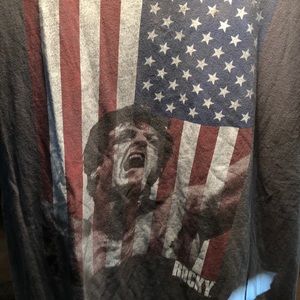 Awesome American Flag Rocky T-Shirt